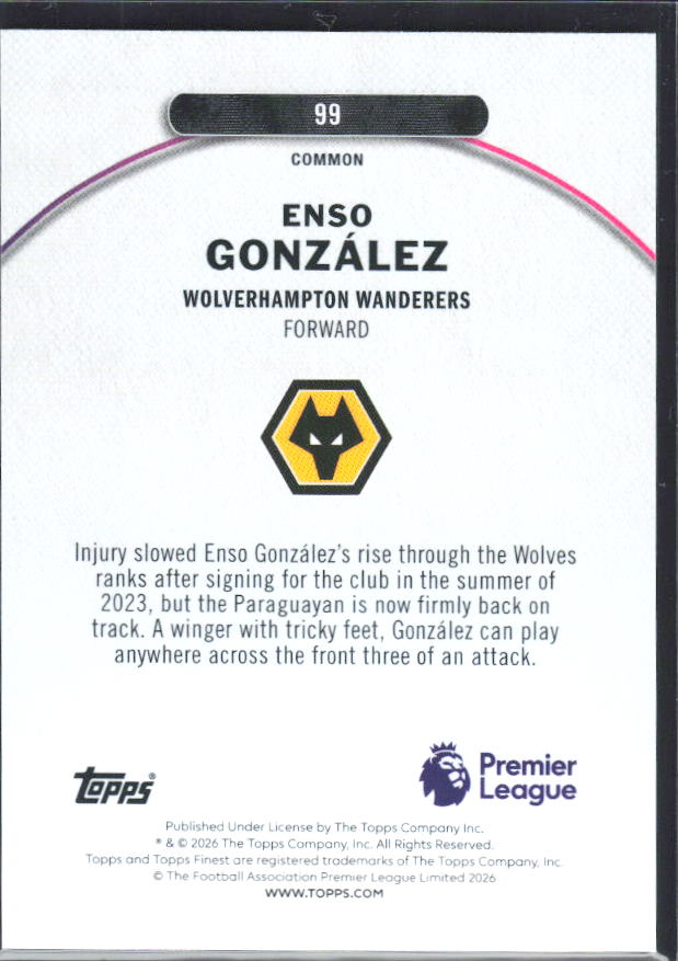 Enso González – baksida