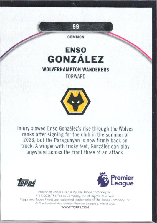 Enso González – baksida