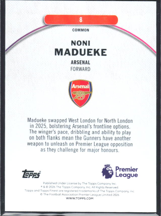 Noni Madueke – baksida