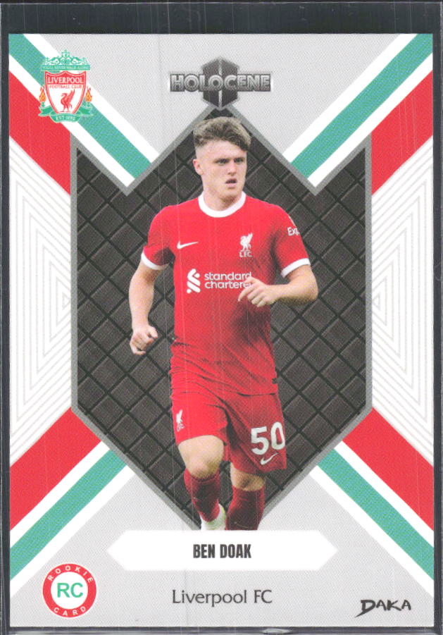2024 DAKA Holocene Liverpool #HO-6 Ben Doak RC – framsida