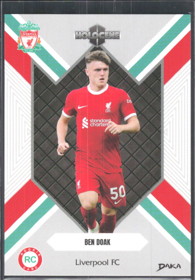 2024 DAKA Holocene Liverpool #HO-6 Ben Doak RC – framsida