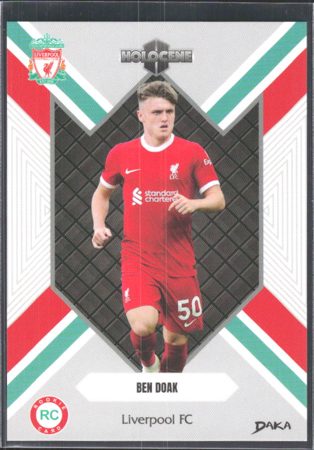 2024 DAKA Holocene Liverpool #HO-6 Ben Doak RC – framsida