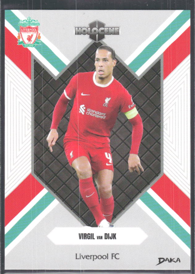 2024 DAKA Holocene Liverpool #HO-18 Virgil van Dijk – framsida