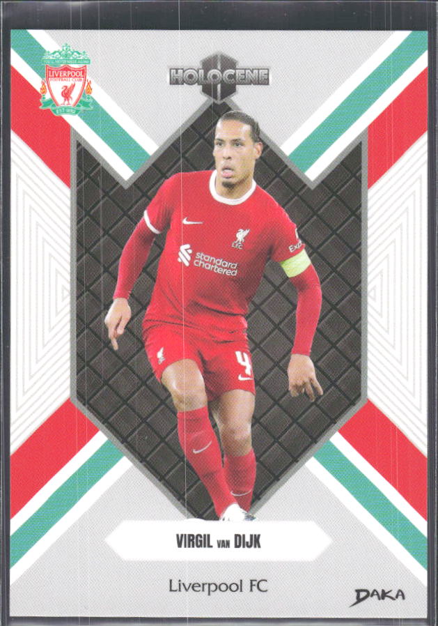 2024 DAKA Holocene Liverpool #HO-18 Virgil van Dijk – framsida