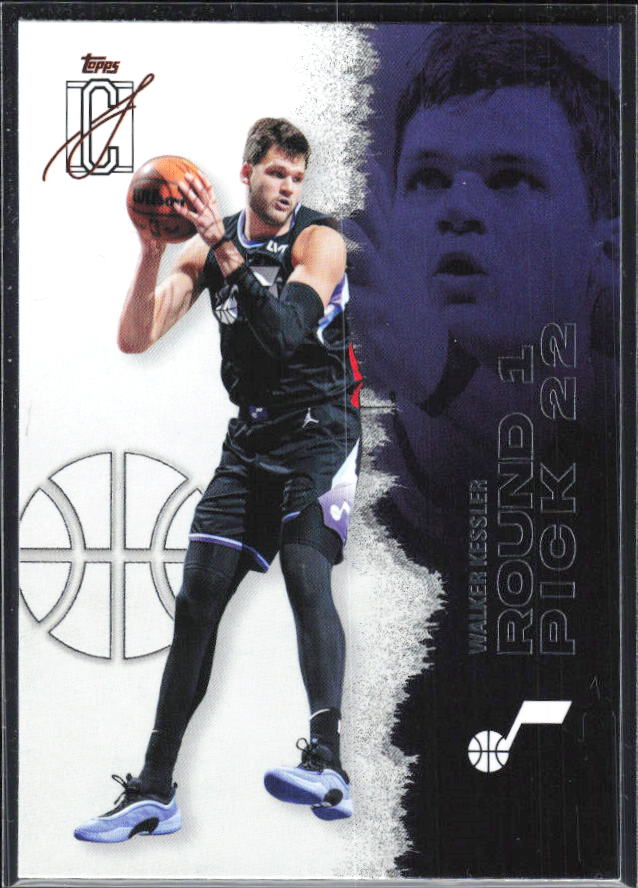 2025-26 Topps Signature Class #40 Walker Kessler – framsida