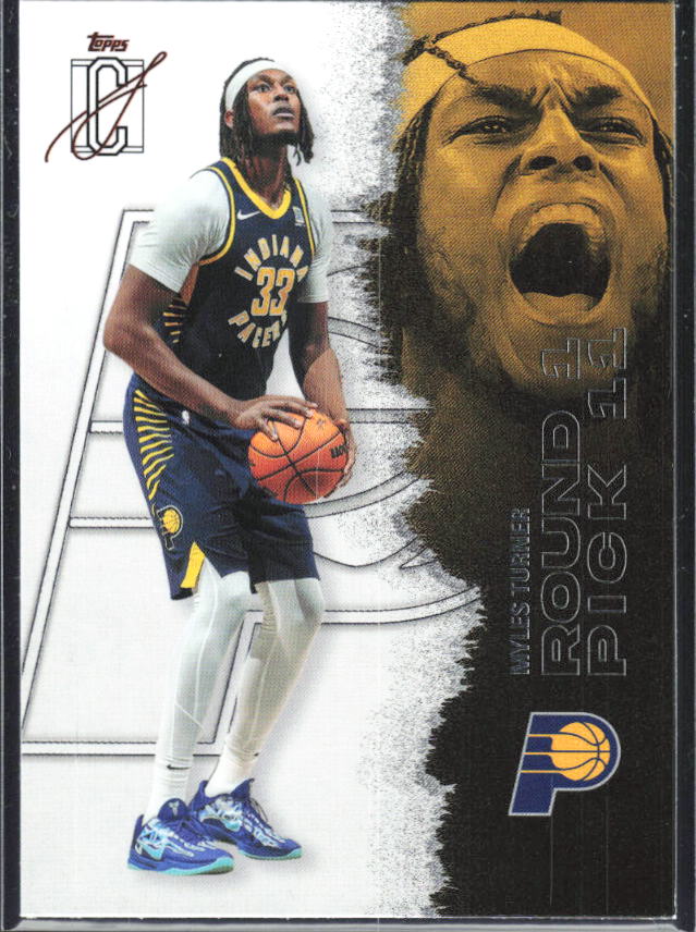 2025-26 Topps Signature Class #92 Myles Turner – framsida