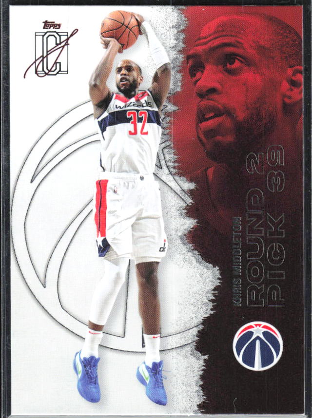 2025-26 Topps Signature Class #12 Khris Middleton – framsida