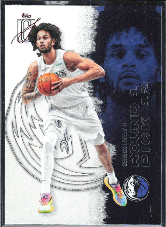 2025-26 Topps Signature Class #86 Dereck Lively II – framsida