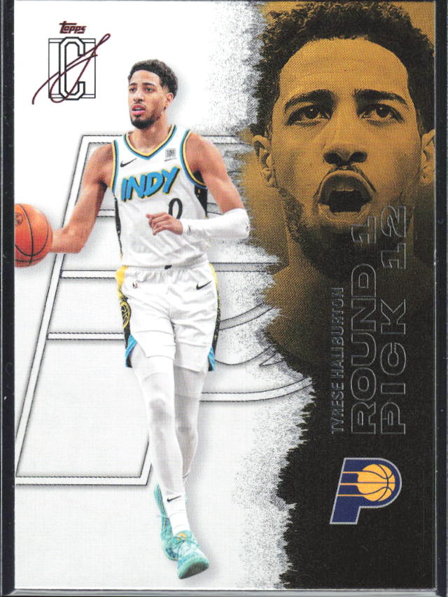 2025-26 Topps Signature Class #71 Tyrese Haliburton – framsida