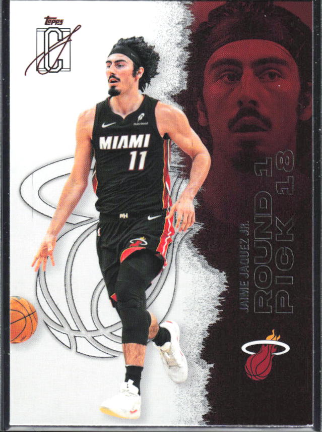 2025-26 Topps Signature Class #37 Jaime Jaquez Jr. – framsida