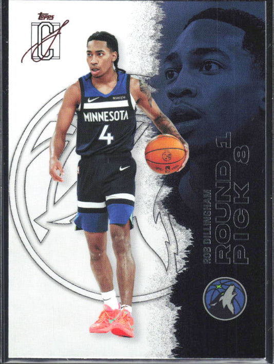 2025-26 Topps Signature Class #60 Rob Dillingham – framsida