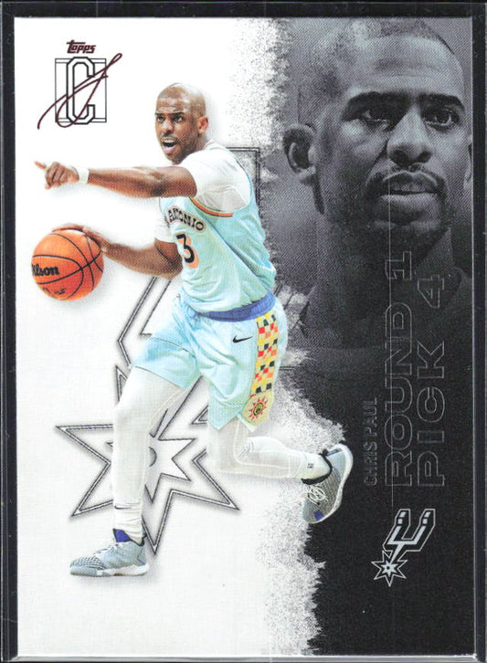 2025-26 Topps Signature Class #2 Chris Paul – framsida