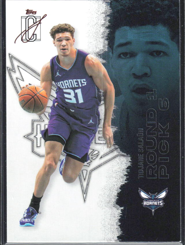 2025-26 Topps Signature Class #79 Tidjane Salaün – framsida