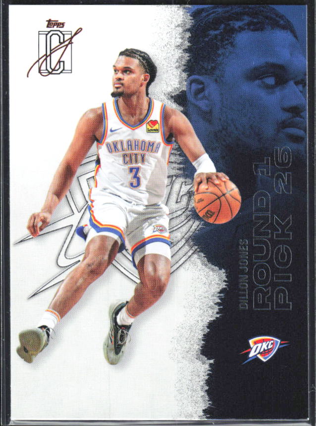 2025-26 Topps Signature Class #11 Dillon Jones – framsida