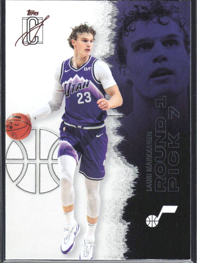2025-26 Topps Signature Class #24 Lauri Markkanen – framsida