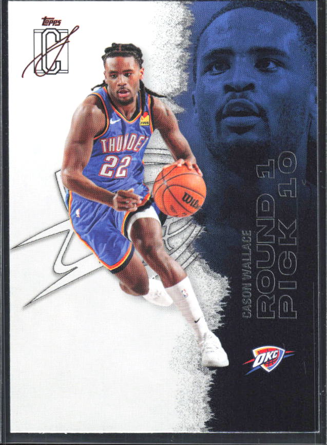 2025-26 Topps Signature Class #31 Cason Wallace – framsida