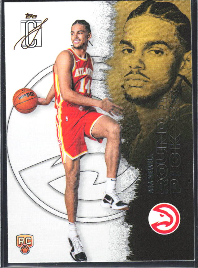 2025-26 Topps Signature Class #119 Asa Newell RC – framsida