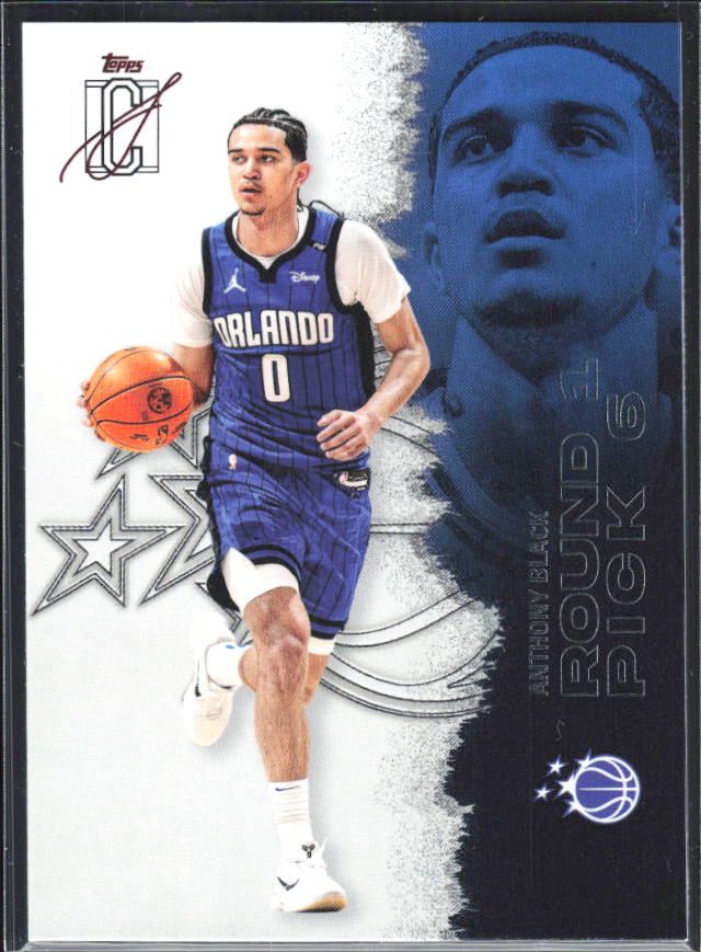 2025-26 Topps Signature Class #50 Anthony Black – framsida