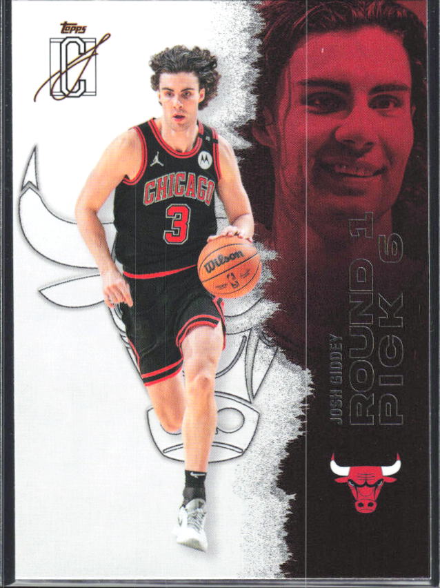 2025-26 Topps Signature Class #45 Josh Giddey – framsida