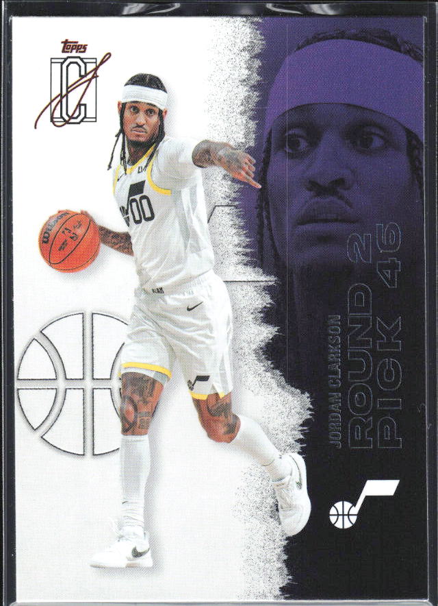 2025-26 Topps Signature Class #100 Jordan Clarkson – framsida