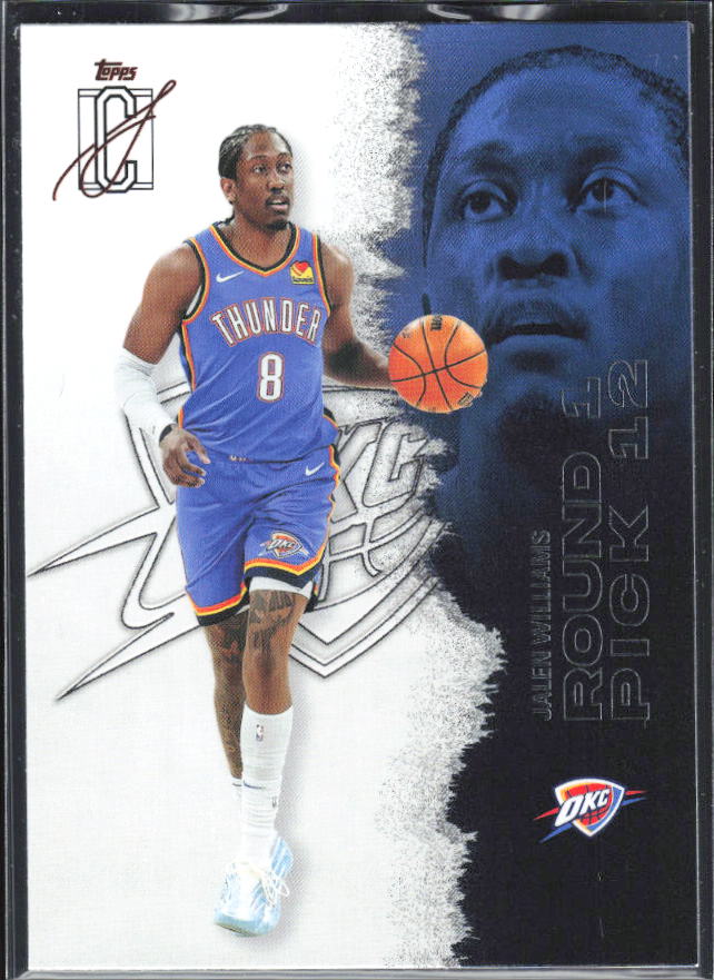 2025-26 Topps Signature Class #87 Jalen Williams – framsida