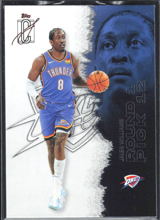 2025-26 Topps Signature Class #87 Jalen Williams – framsida