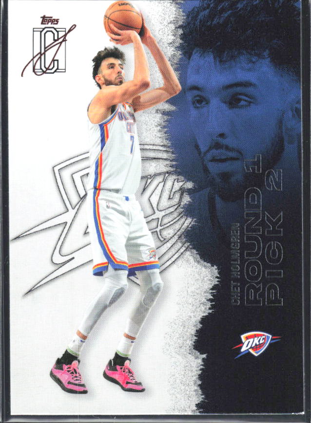 2025-26 Topps Signature Class #76 Chet Holmgren – framsida