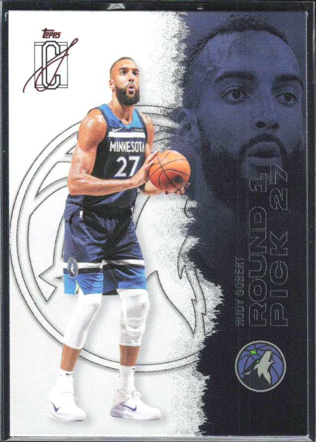 2025-26 Topps Signature Class #96 Rudy Gobert – framsida