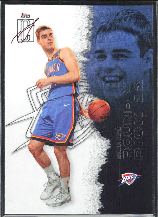 2025-26 Topps Signature Class #47 Nikola Topić – framsida