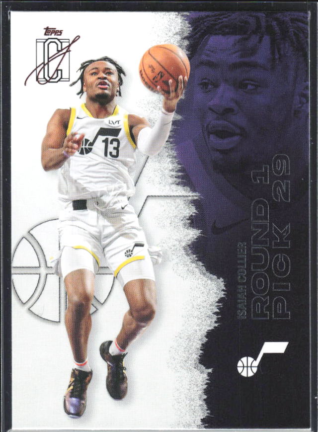 2025-26 Topps Signature Class #5 Isaiah Collier – framsida