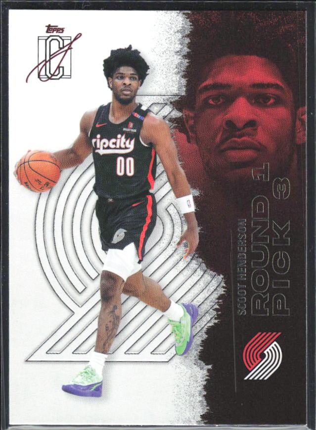 2025-26 Topps Signature Class #75 Scoot Henderson – framsida