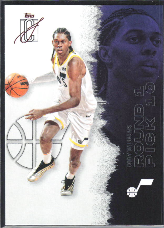 2025-26 Topps Signature Class #17 Cody Williams – framsida
