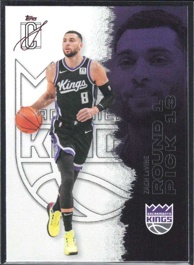 2025-26 Topps Signature Class #89 Zach LaVine – framsida
