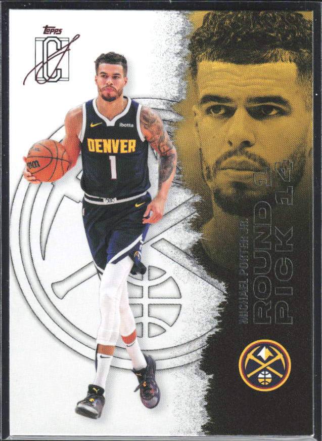 2025-26 Topps Signature Class #81 Michael Porter Jr. – framsida