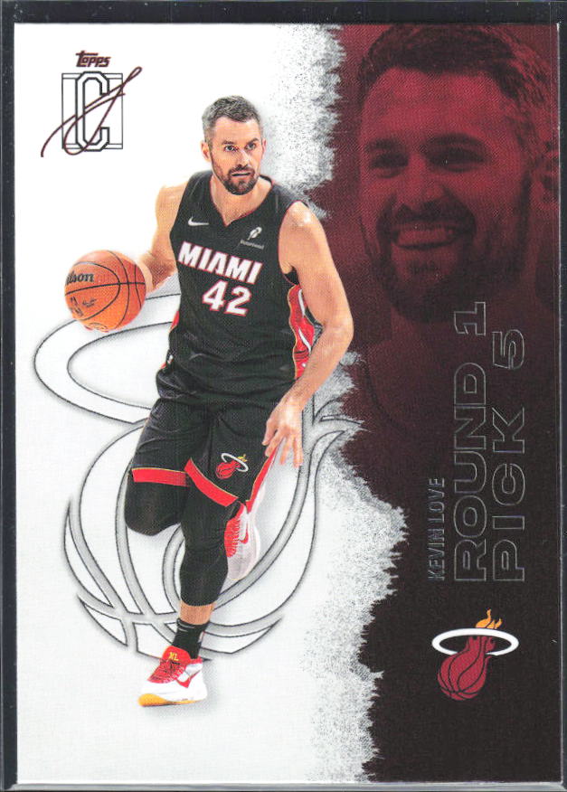 2025-26 Topps Signature Class #15 Kevin Love – framsida