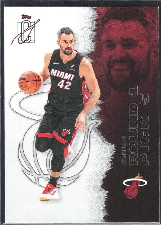 2025-26 Topps Signature Class #15 Kevin Love – framsida