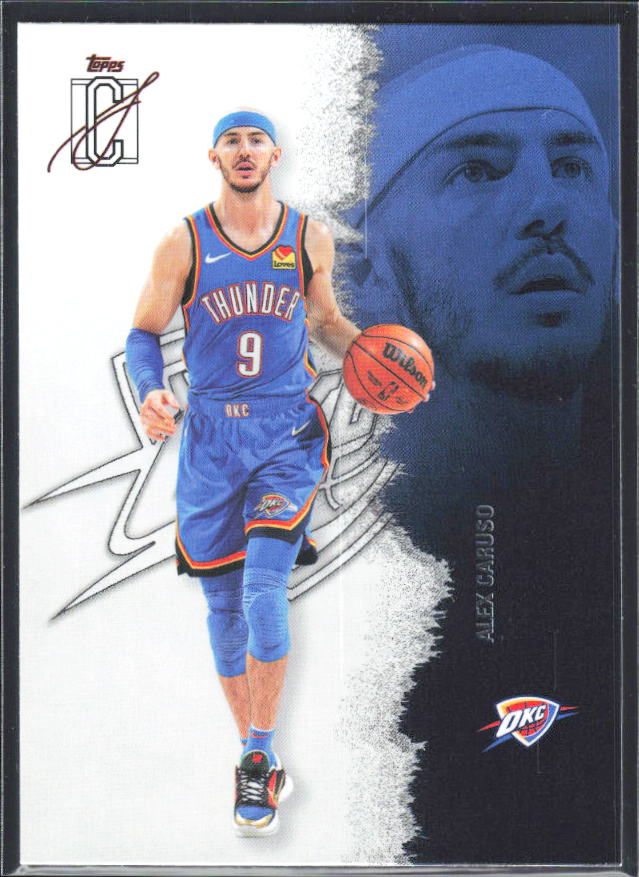 2025-26 Topps Signature Class #97 Alex Caruso – framsida