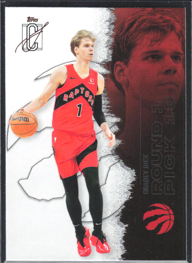 2025-26 Topps Signature Class #6 Gradey Dick – framsida