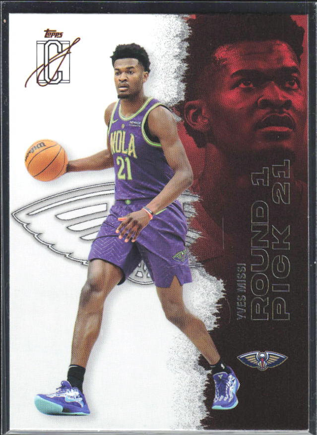 2025-26 Topps Signature Class #44 Yves Missi – framsida