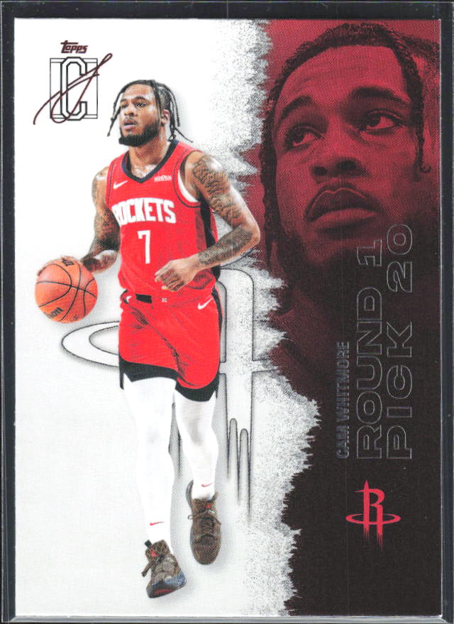2025-26 Topps Signature Class #69 Cam Whitmore – framsida