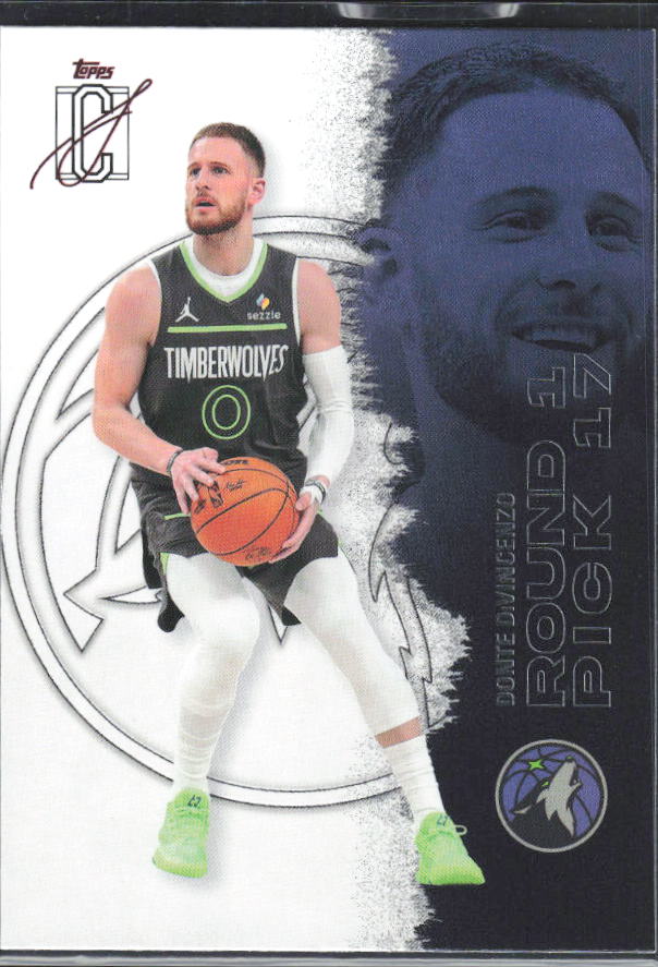 2025-26 Topps Signature Class #91 Donte DiVincenzo – framsida