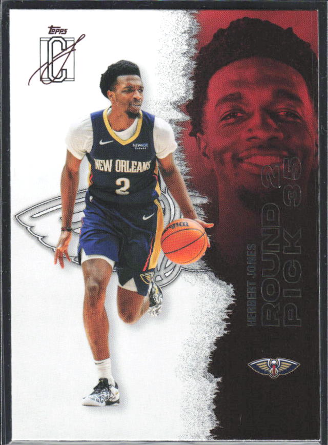 2025-26 Topps Signature Class #38 Herbert Jones – framsida