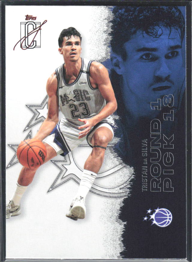 2025-26 Topps Signature Class #43 Tristan da Silva – framsida