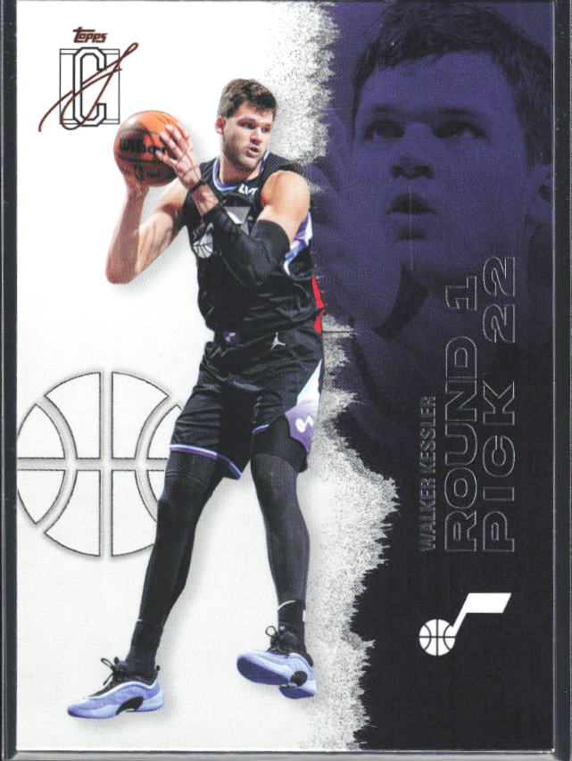 2025-26 Topps Signature Class #40 Walker Kessler – framsida