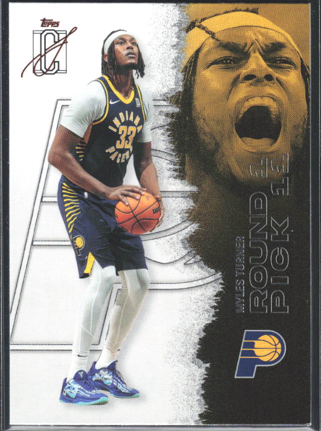 2025-26 Topps Signature Class #92 Myles Turner – framsida