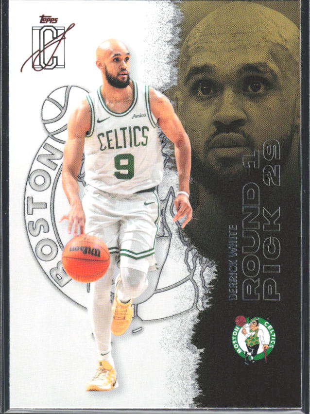2025-26 Topps Signature Class #98 Derrick White – framsida