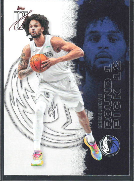 2025-26 Topps Signature Class #86 Dereck Lively II – framsida