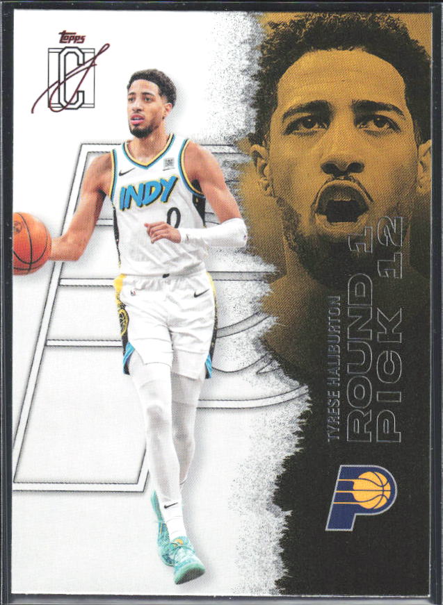 2025-26 Topps Signature Class #71 Tyrese Haliburton – framsida
