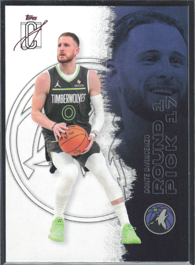 2025-26 Topps Signature Class #91 Donte DiVincenzo – framsida