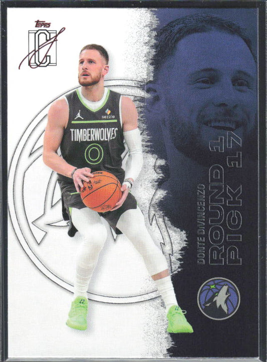 2025-26 Topps Signature Class #91 Donte DiVincenzo – framsida